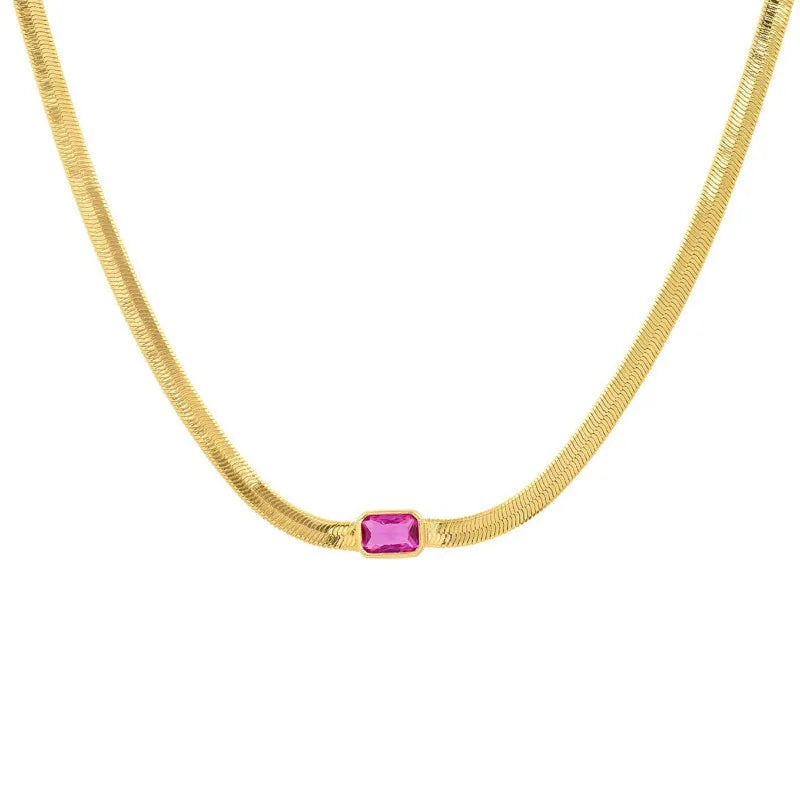 Colar Mireva Banhado a Ouro 18K