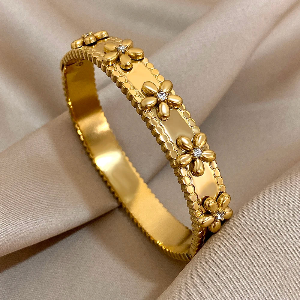 Bracelete Marisse Banhada em Ouro 18K