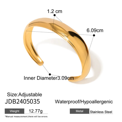 Bracelete Maelis Banhado em Ouro 18K