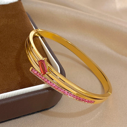 Bracelete Celain Banhada em Ouro 18K