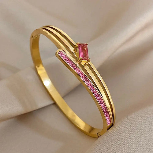 Bracelete Celain Banhada em Ouro 18K