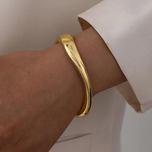 Bracelete Mirelle Banhada a Ouro 18K