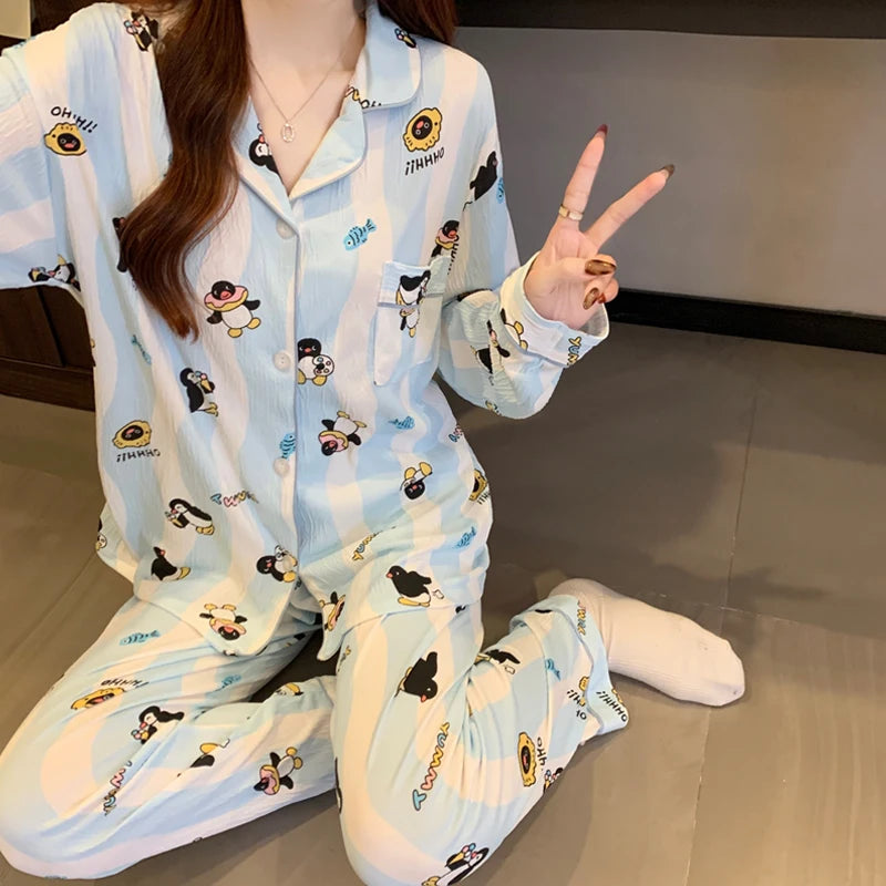 Conjunto Pijama Pinguin