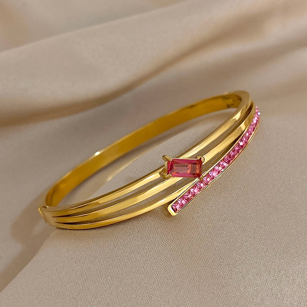 Bracelete Celain Banhada em Ouro 18K