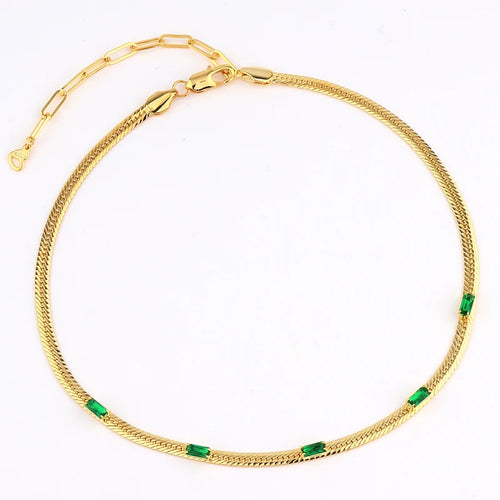 Colar Avelyn Banhado a Ouro 18K