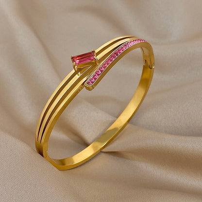 Bracelete Celain Banhada em Ouro 18K