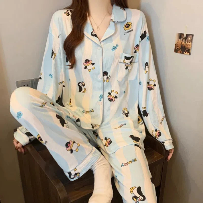 Conjunto Pijama Pinguin