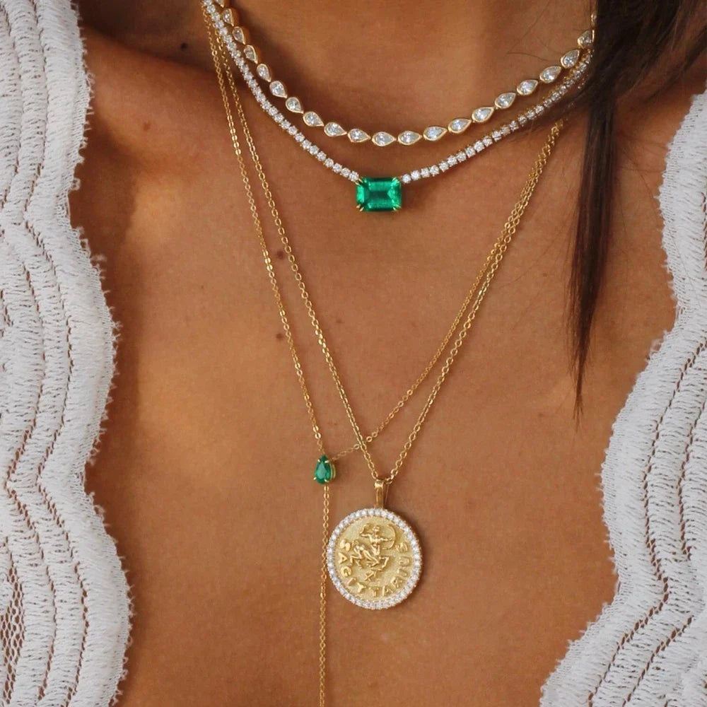 Colar Vionara Banhado em Ouro 18K