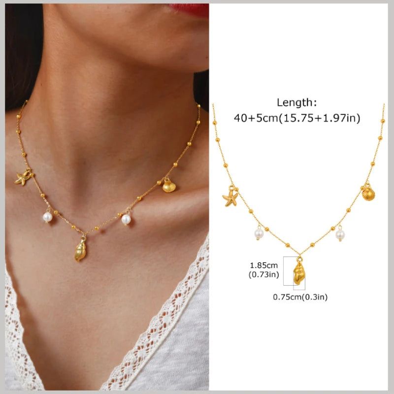 Colar Sorine Banhado em Ouro 18K