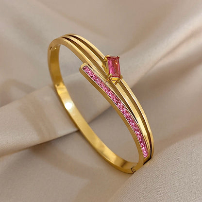 Bracelete Celain Banhada em Ouro 18K
