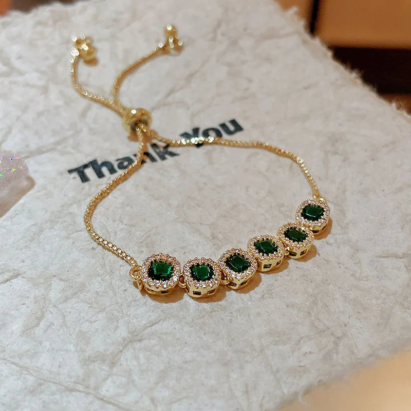 Pulseira Coralie Banhada em Ouro 18K