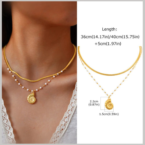 Colar Ayla Banhado em Ouro 18K