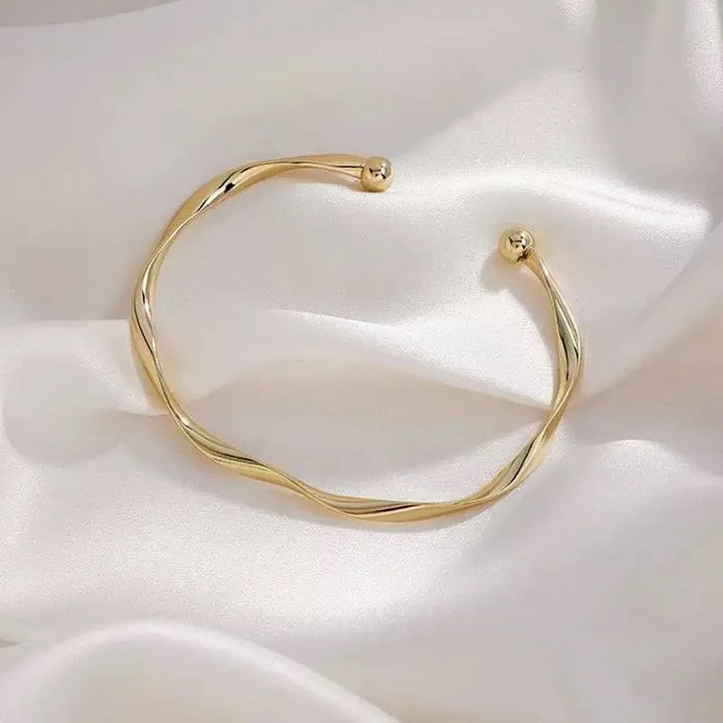 Bracelete Élia Banhada a Ouro 18k